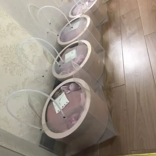 اكياس شفافه عريضه