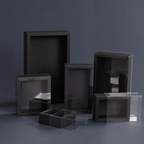 بوكس غطاء سحاب شفاف