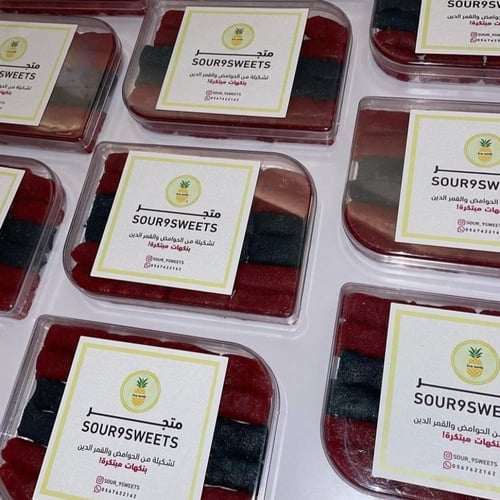 علب اكريلك شكل دمعه