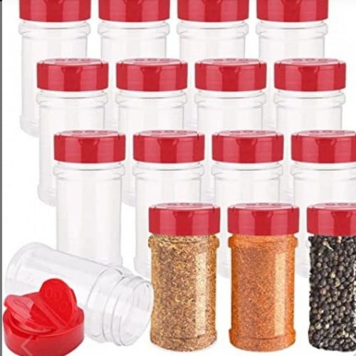 علب بهارات أحمر