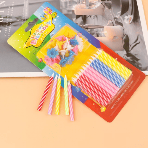 شموع ميني ملونه