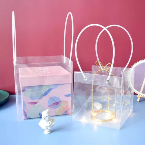 اكياس مربعه شفافه