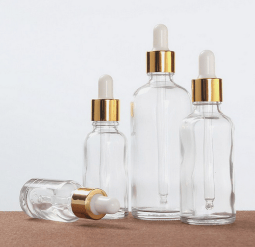 قطاره سيروم زجاج قطاره شفاف مقاسات