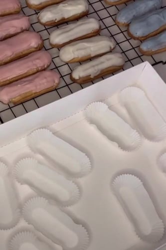 ورق كب كيك مستطيل