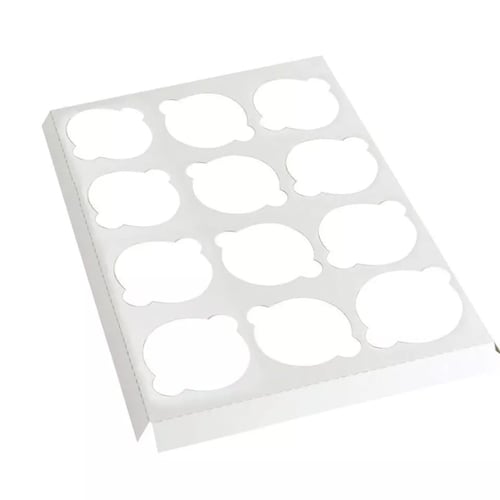 علب كب كيك ملونه