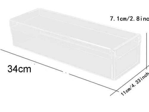 علب اكريلك بقاطع جانبي