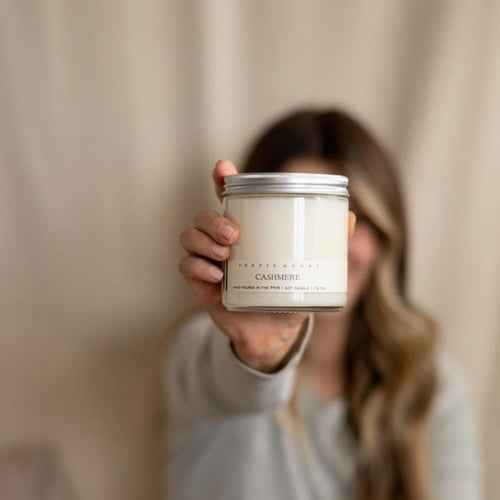 برطمان زجاج بغطاء استيل