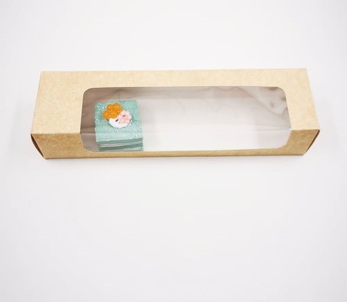 بوكسات مستطيله شفاف