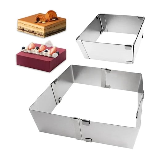 قاطع كيك مستطيل ومربع