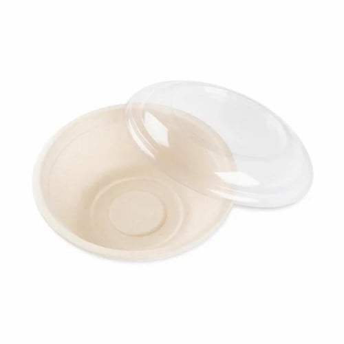 علب دائرية مصنوعة من قصب السكر الحجم:32 أونص التعب...