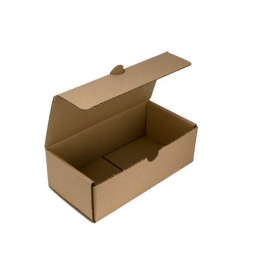 كرتون شحن بني مستطيل