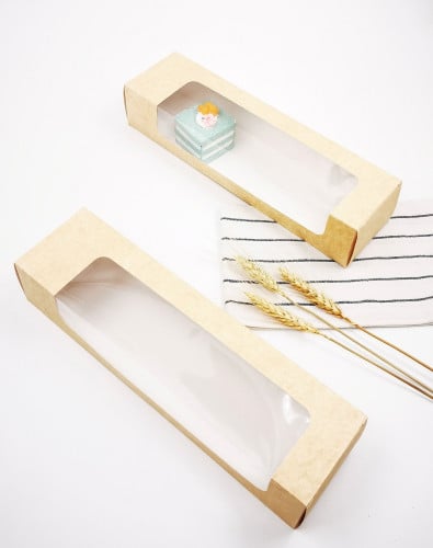 بوكسات مستطيله شفاف