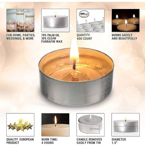 شموع تي لايت