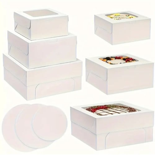 علب كيك ورقيه