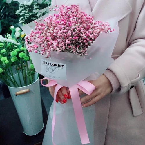 تغليفات ورد شفافه