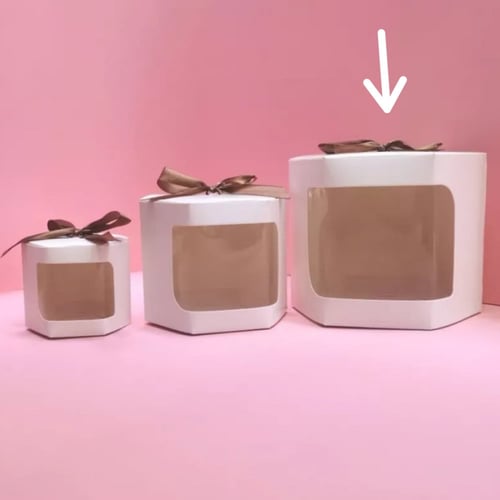 علب سداسيه كبيره