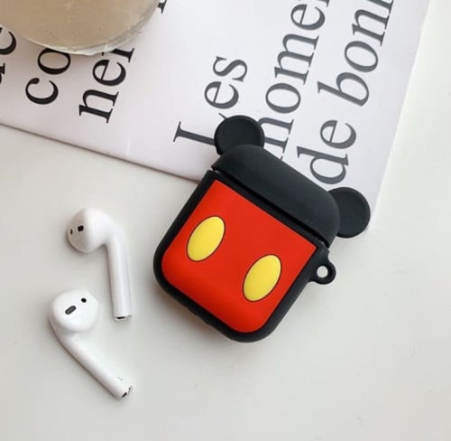 غلاف حماية لسماعة أبل إير بودز ميكي ماوس (الجيل ال...