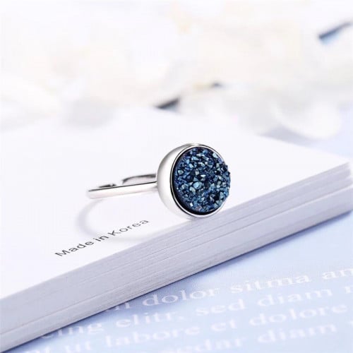 خاتم الكريستال الازرق