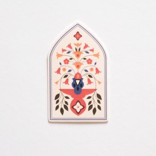 ملصق قوس نبات