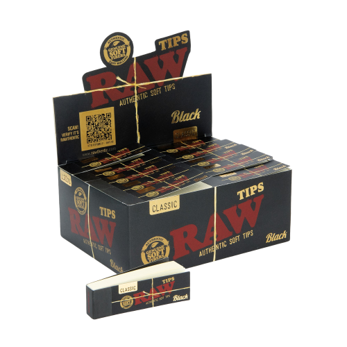 Flat filters box raw black
