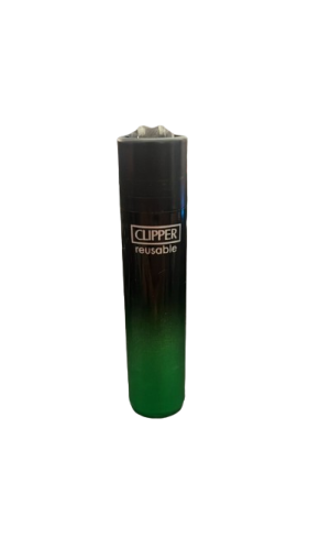 Kleeja lighter with a gradient green design