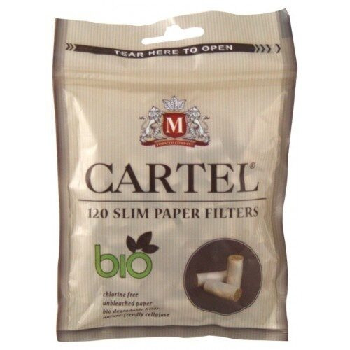 Organic thin cartel filters