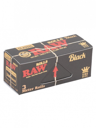 Black roll paper