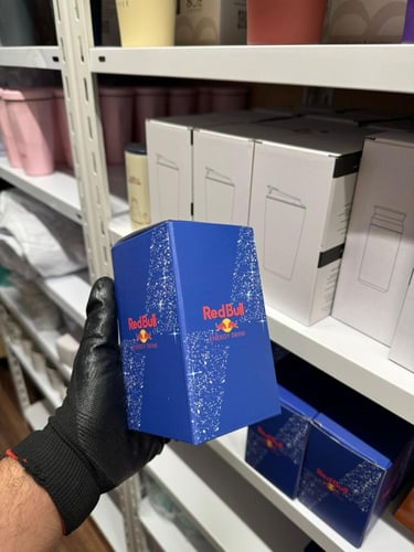 كوب ريدبول مضيء - ازرق