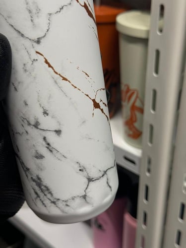 خذها زي ما هي - مق ستاربكس رخامي ابيض