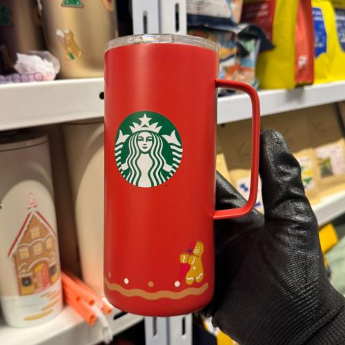 ستاربكس تايلند - مق احمر جنجر بريد مع مسكة 470 مل