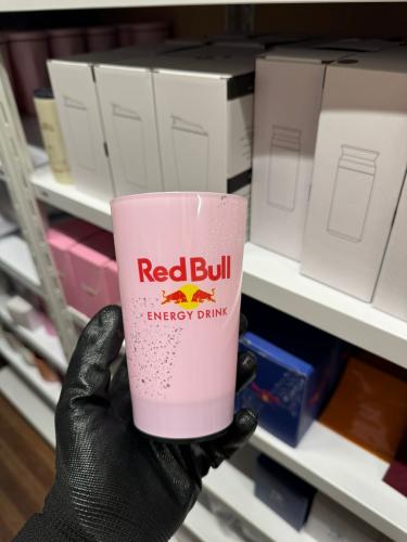 كوب ريدبول مضيء - وردي