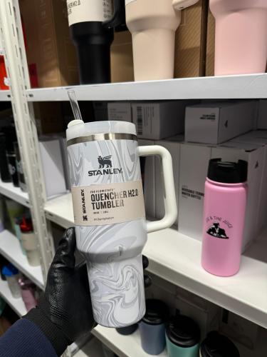 كوب ستانلي 40 اونز - رخام اسود