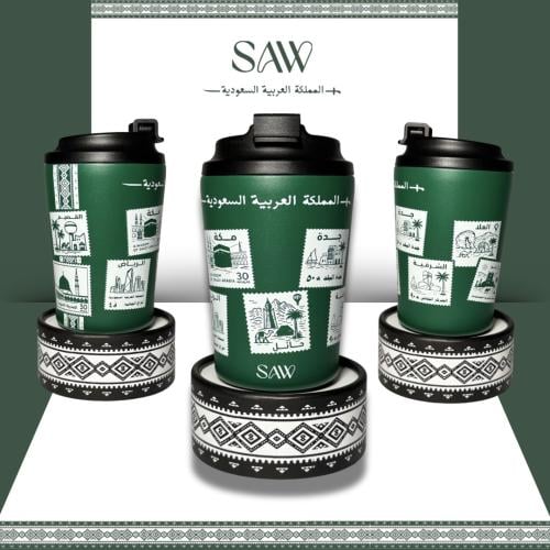 مق طوابع الوطن 8oz - اخضر