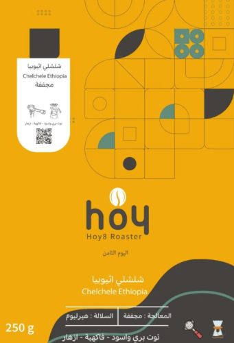 قهوة اليوم الثامن شلشلي إثيوبيا مجففة