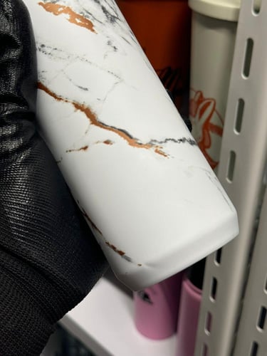 خذها زي ما هي - مق ستاربكس رخامي ابيض