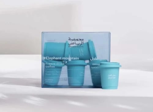 محمصة الرياض - قهوة سريعة الذوبان - جبل الفيل