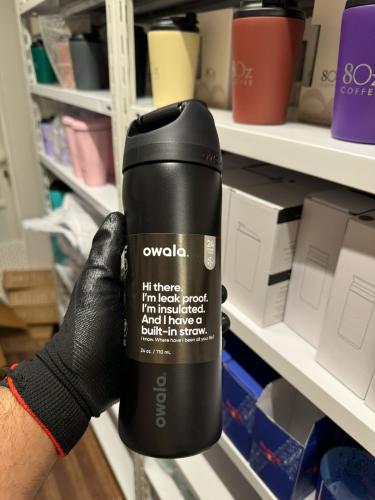 أوالا زجاجة مياه معزولة من الفولاذ المقاوم للصدأ م...