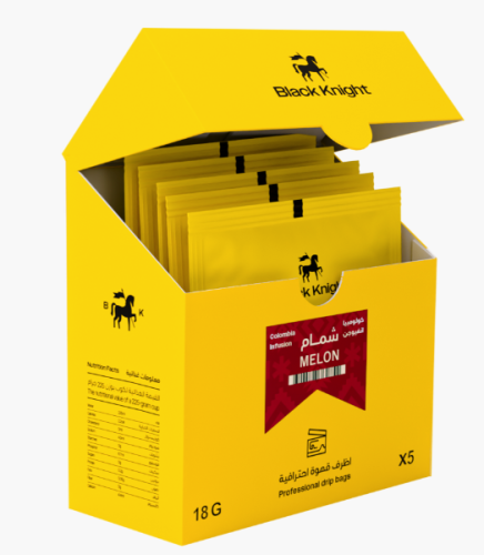 بلاك نايت - أظرف قهوة - شمام كولومبيا انفيوجن