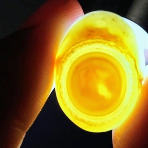 حجر عقيق سليماني هندي طبيعي أطواق فلور عين بني في...