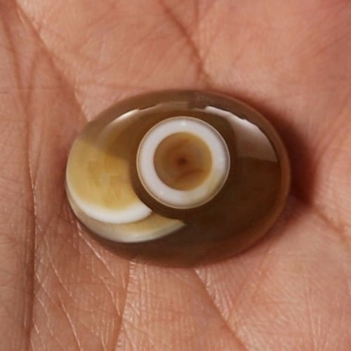 حجر عقيق سليماني هندي طبيعي