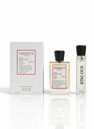 عطر كنج عود 100 مل مع عطر شعر 50 مل