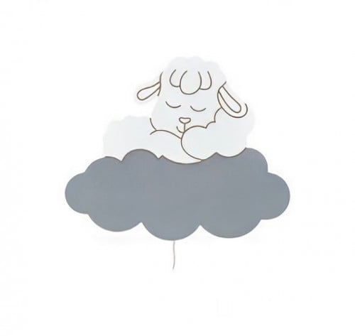 مصباح الخروف النائم على الغيمه