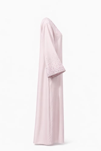 جلابية بقصة واسعة شك كريستالي متدرج