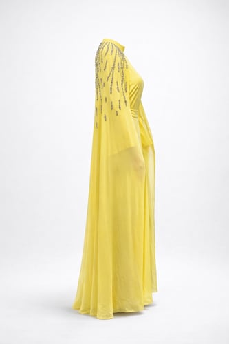 فستان شال سهرة شك