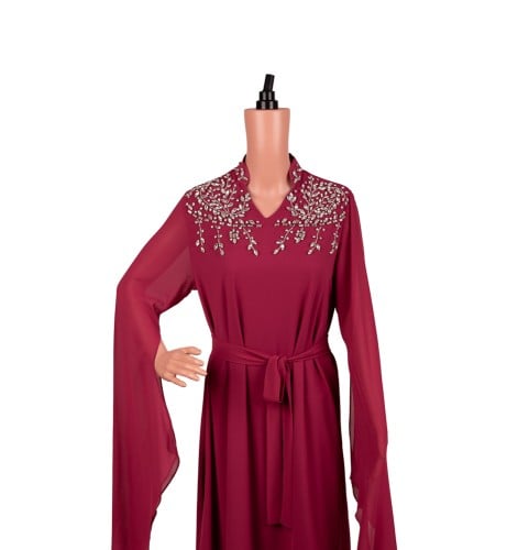 فستان شيفون شك