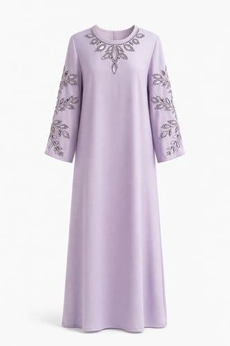 جلابية شك بأكمام مخرّمة