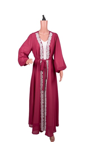 قفطان مغربي قطعتين شك واسع