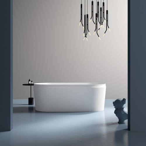 بانيو ديكور ابيض فيركو مقاس VERCO 150X80 cm