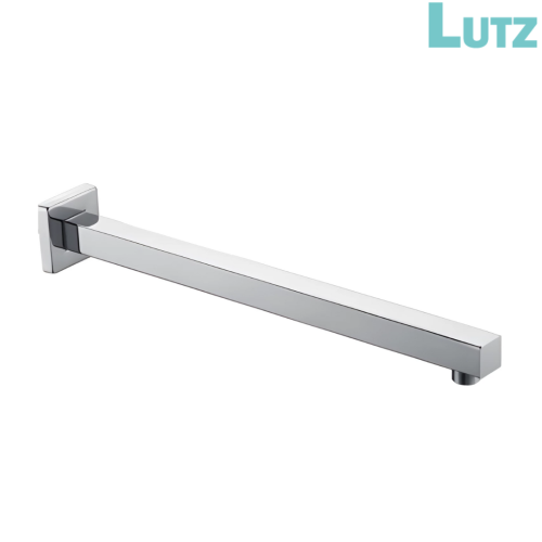 ذراع دش مطري جداري مربع لوتز ألماني 40 سم