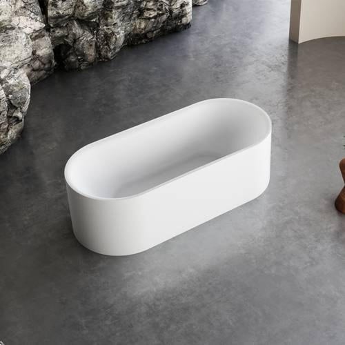بانيو ديكور ابيض فيركو مقاس VERCO 170X75 cm